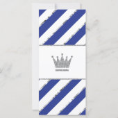 Wat zit er in je tas? Baby shower Game Faux Silver (Achterkant)