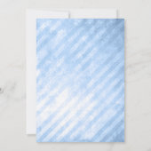 Wat zit er in je tas Blue Stripes Vrijgezellenfees Kaart (Achterkant)