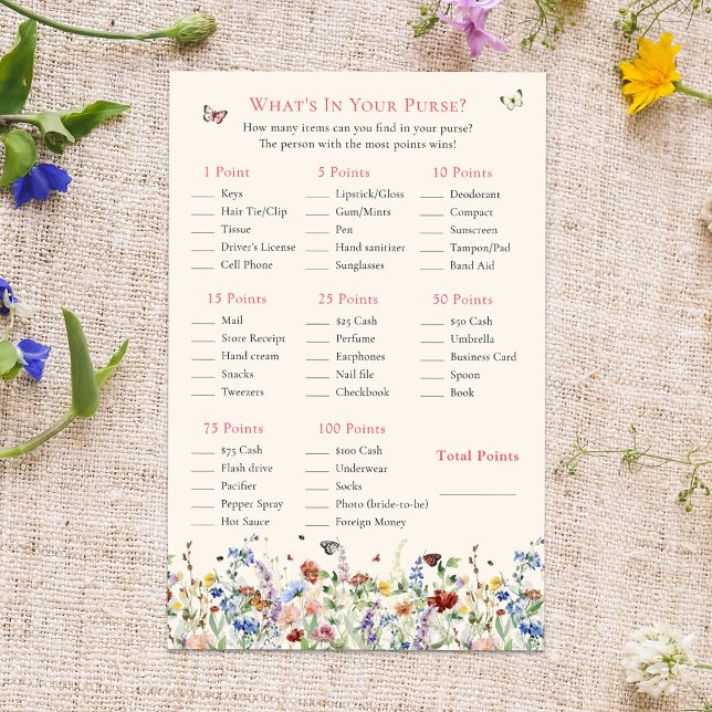 Wat zit er in je tas? | Boheemse wilde bloemen (Creator heeft geüpload)