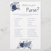 Wat zit er in je tas? Game Kaart Flyer (Voorkant)