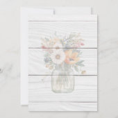 Wat zit er in je tas Mason Jar Vrijgezellenfeest Kaart (Achterkant)