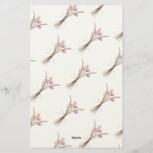 Wat zit er in je tas? Moppige Pyjamadiertjes Briefpapier (Achterkant)