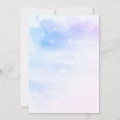 Wat zit er in je tas Pastel Clouds Vrijgezellenfee Kaart (Achterkant)