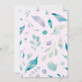 Wat zit er in je tas roze groen Vrijgezellenfeest Kaart (Achterkant)