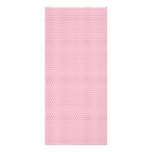 Wat zit er in je tas spel, kleine dame reclamekaart (Achterkant)