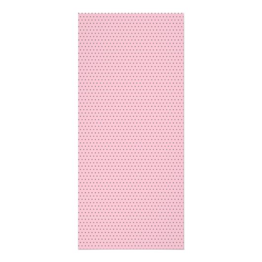 Wat zit er in je tas spel, kleine dame reclamekaart (Achterkant)