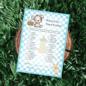 Wat zit er in je tas? Teddy Bear Picnic Game Kaart