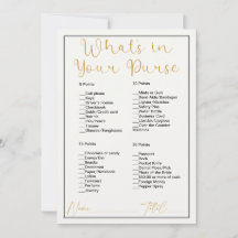 Wat zit er in je tas van wit Vrijgezellenfeest