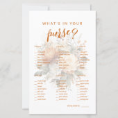 Wat zit er in je tas? Vrijgezellenfeest game (Voorkant)