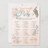 Wat zit er in je tas? Vrijgezellenfeest game Kaart (Voorkant)