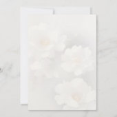 Wat zit er in je tas wit bloemig Vrijgezellenfeest Kaart (Achterkant)