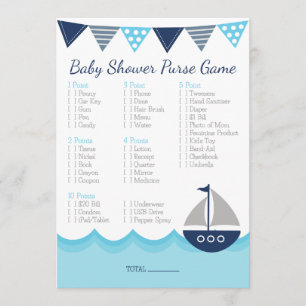Wat zit er in je tas? – Zeeman babyshower spel Pr Programmakaart