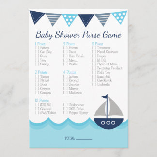 Wat zit er in je tas? – Zeeman babyshower spel Pr Programmakaart