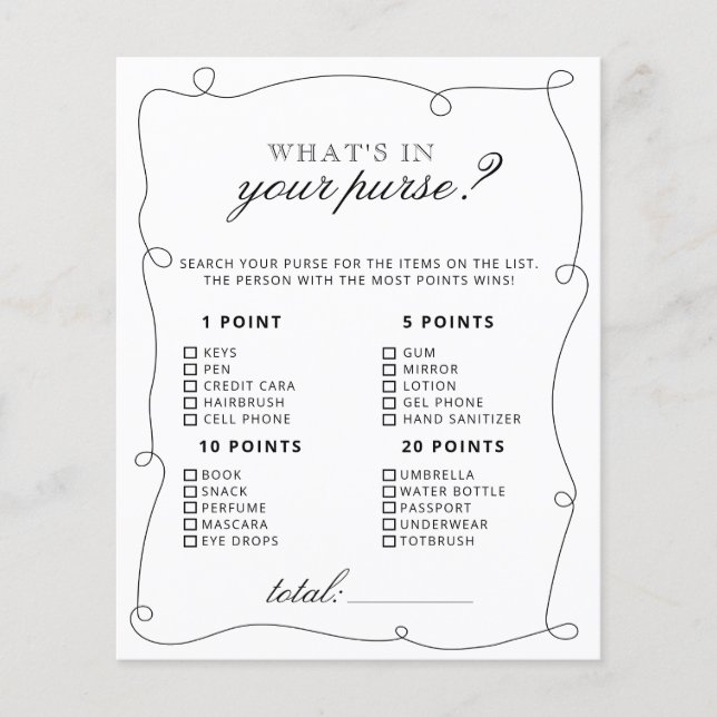 Wat zit er in je Vrijgezellenfeest? (Voorkant)