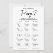 Wat zit er in je Vrijgezellenfeest? Kaart (Voorkant)