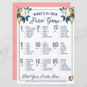 Wat zit er in je Vrijgezellenfeest? Kaart (Voorkant / Achterkant)