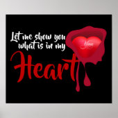 Wat zit er in mijn hart? poster (Voorkant)