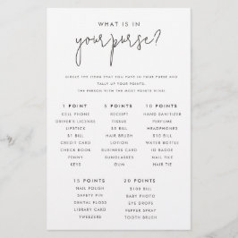 Wat zit er in uw handmatige Vrijgezellenfeest game Flyer