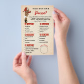 Wat zit er in uw portemonnee AA brandweerman Baby  Flyer (Hand)