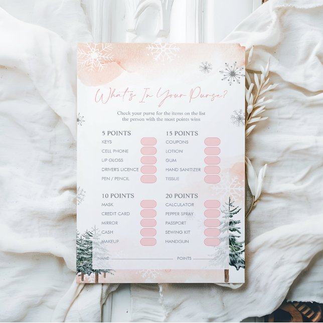 Wat zit er in uw portemonnee Baby shower spel (Creator heeft geüpload)