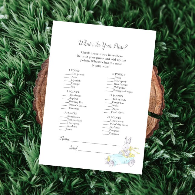 Wat zit er in uw Purse Baby Sprinkle Game Kaart (Creator heeft geüpload)