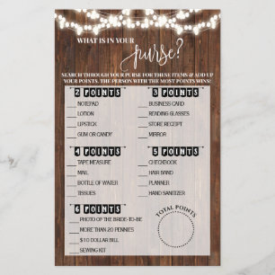 Wat zit er in uw Westerne Spel met paars Vrijgezel Flyer