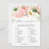 Wat zit er op je vrijgezellenfeest? kaart (Voorkant)