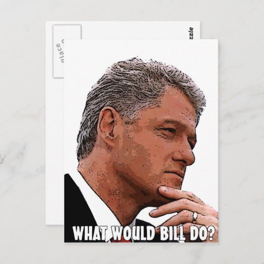 Wat zou Bill doen? Briefkaart (Voorkant / Achterkant)