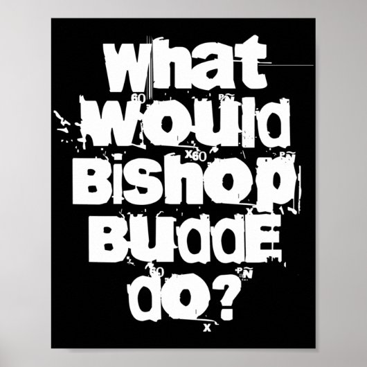 Wat zou Bishop Budde doen? Poster (Voorkant)