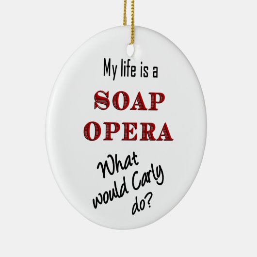 Wat zou Carly doen? Ornament (Rechts)