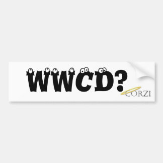 Wat zou Corzi doen? Bumpersticker