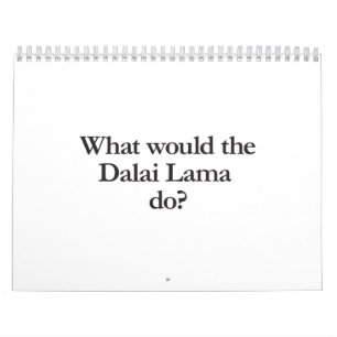 wat zou dalai lama doen ? kalender