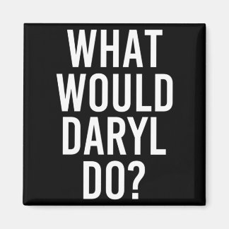 Wat Zou Daryl Doen Grappige Gepersonaliseerde Naam Magneet