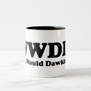 Wat zou Dawkins doen? Tweekleurige Koffiemok