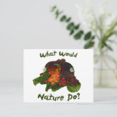 Wat zou de Natuur doen? Briefkaart (Staand voorkant)
