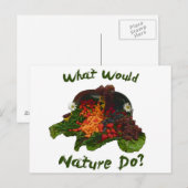 Wat zou de Natuur doen? Briefkaart (Voorkant / Achterkant)