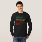 Wat Zou Devin Doen Ik Hou Van Devin T-shirt (Voorkant volledig)