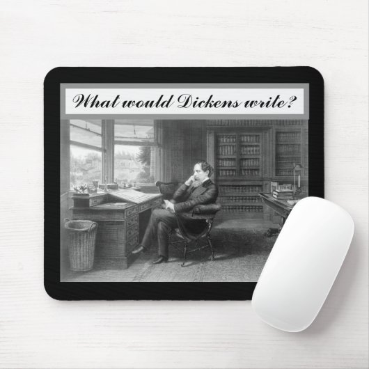 Wat zou Dickens schrijven? Muismat (Met muis)