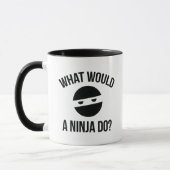 Wat zou een Ninja doen? Mok (Links)