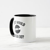 Wat zou een Ninja doen? Mok (Voorkant links)