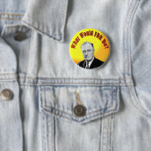 Wat zou FDR doen? Ronde Button 5,7 Cm (In situ)