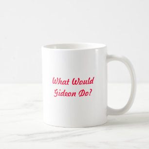 Wat zou Gideon doen? Koffiemok