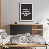 Wat zou Goggins doen? Motivatie Poster