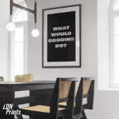 Wat zou Goggins doen? Motivatie Poster