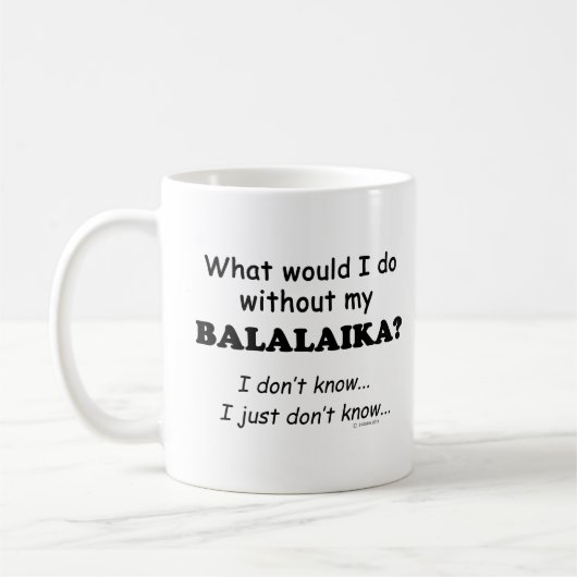 Wat zou ik doen, Balaika Coffee Mok (Links)