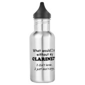 Wat zou ik doen, Clarinet Waterfles (Links)