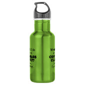 Wat zou ik doen, Contrabass Clarinet Waterfles (Achterkant)