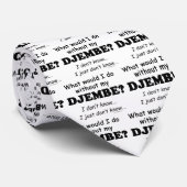 Wat zou ik doen, Djembe Stropdas (Opgerold)