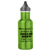 Wat zou ik doen, Engelse Horn Waterfles (Links)