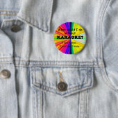 Wat zou ik doen, Karaoke Ronde Button 5,7 Cm (In situ)